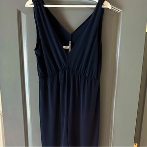BCBG jumpsuit, navy, small